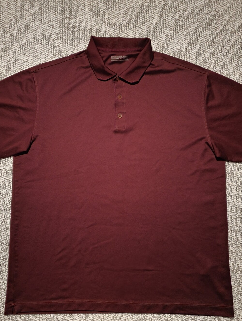 Nike Men's Polo Shirt - Burgundy